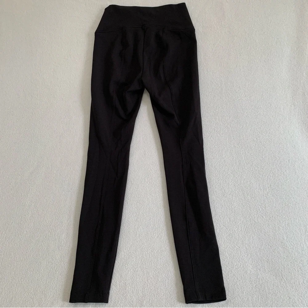 White House Black Market Pants Women's WKND Relaxed Knit Legging‎ Black Size 4
